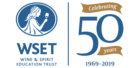 WSET 50th Anniversary logo